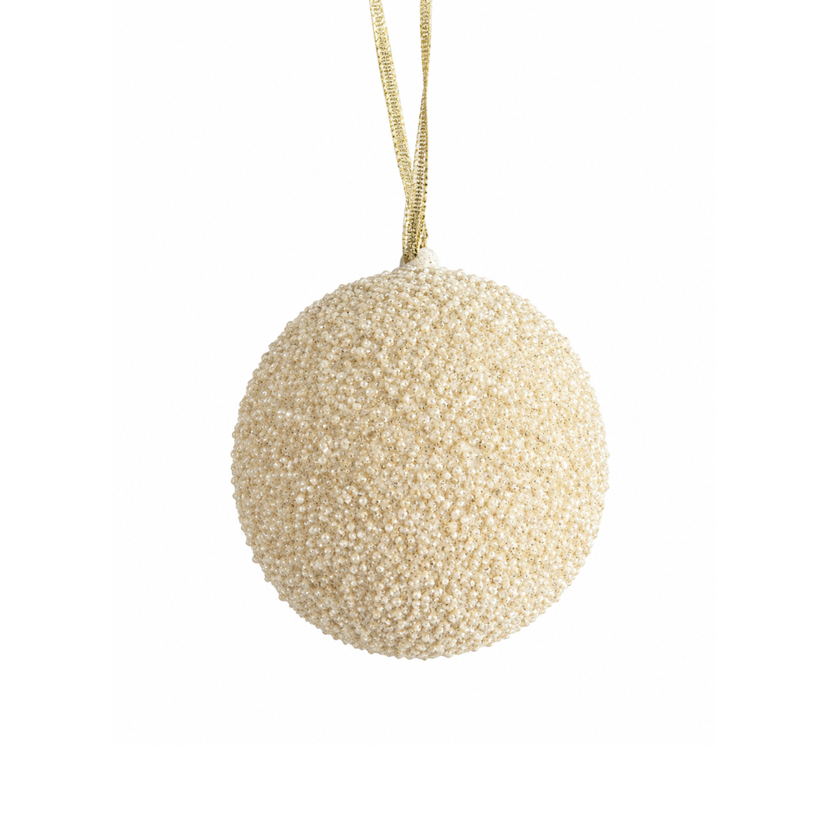 Glob coral crem auriu 8cm
