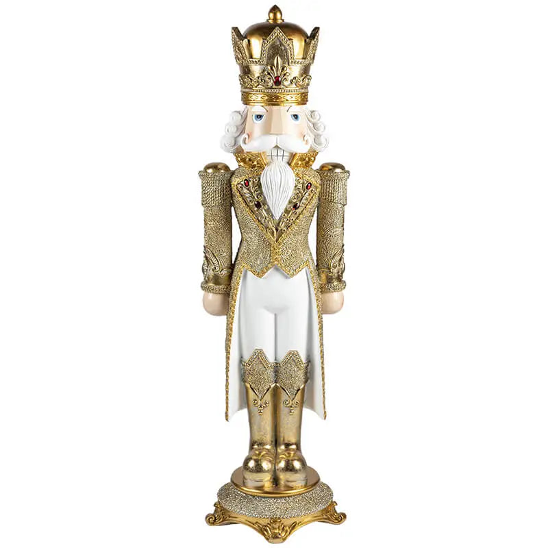 REGELE SPARGATORUL DE NUCI AURIU 91CM