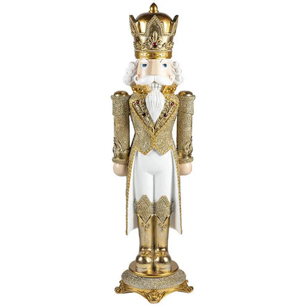 REGELE SPARGATORUL DE NUCI AURIU 91CM