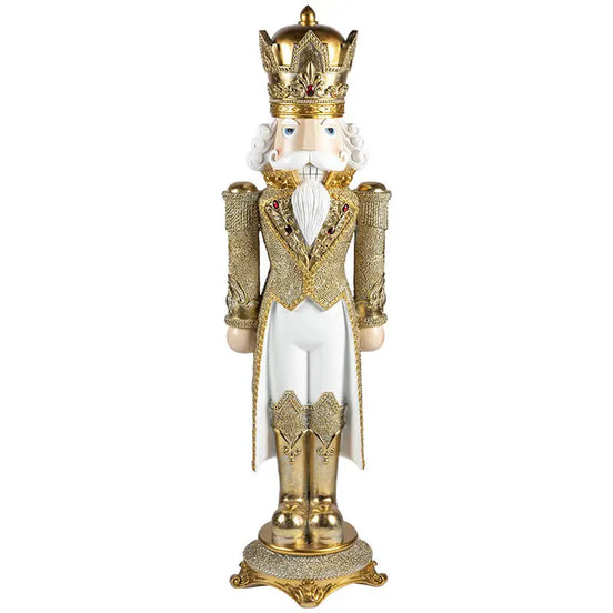 REGELE SPARGATORUL DE NUCI AURIU 91CM
