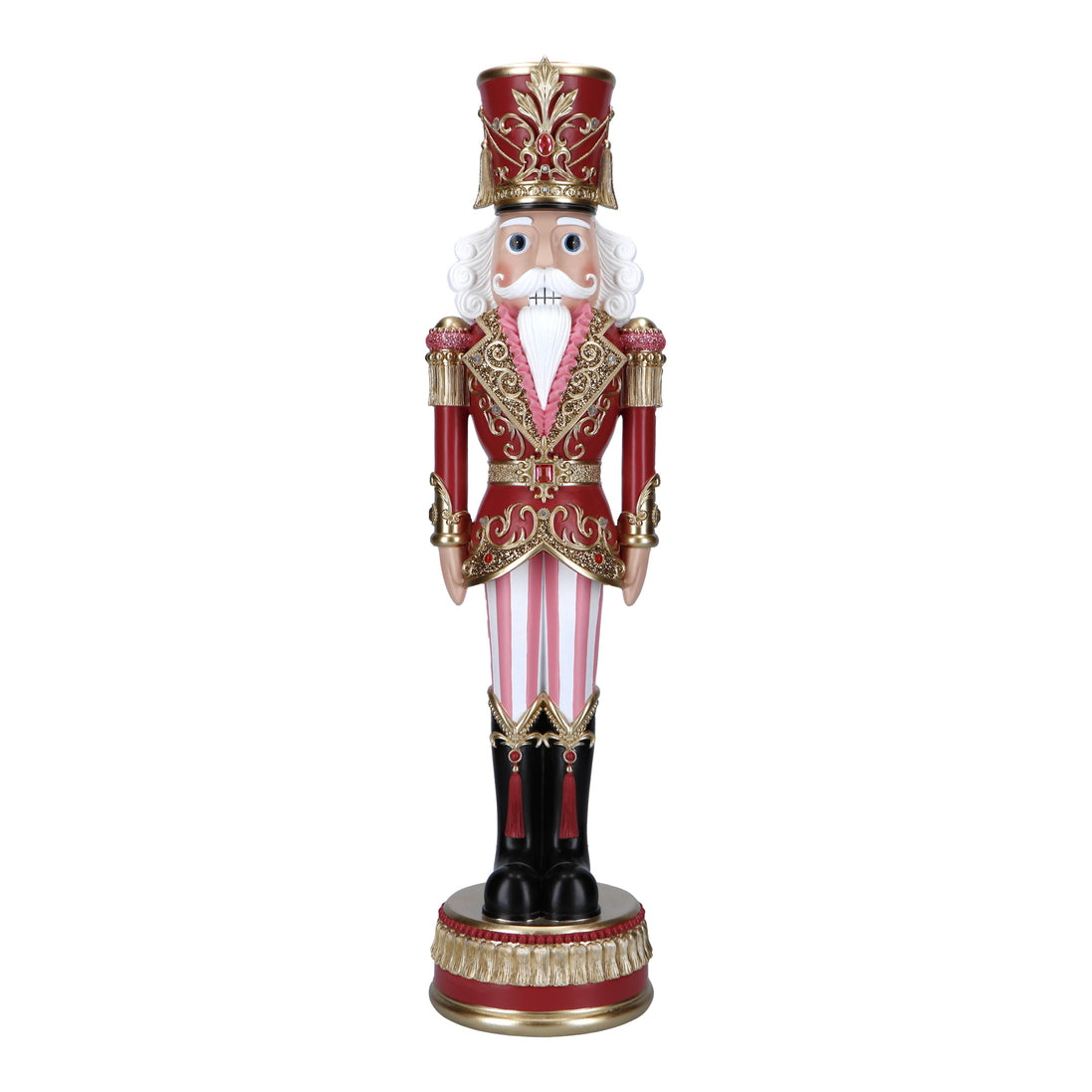 Spărgător de nuci decorativ, roz, 91 cm