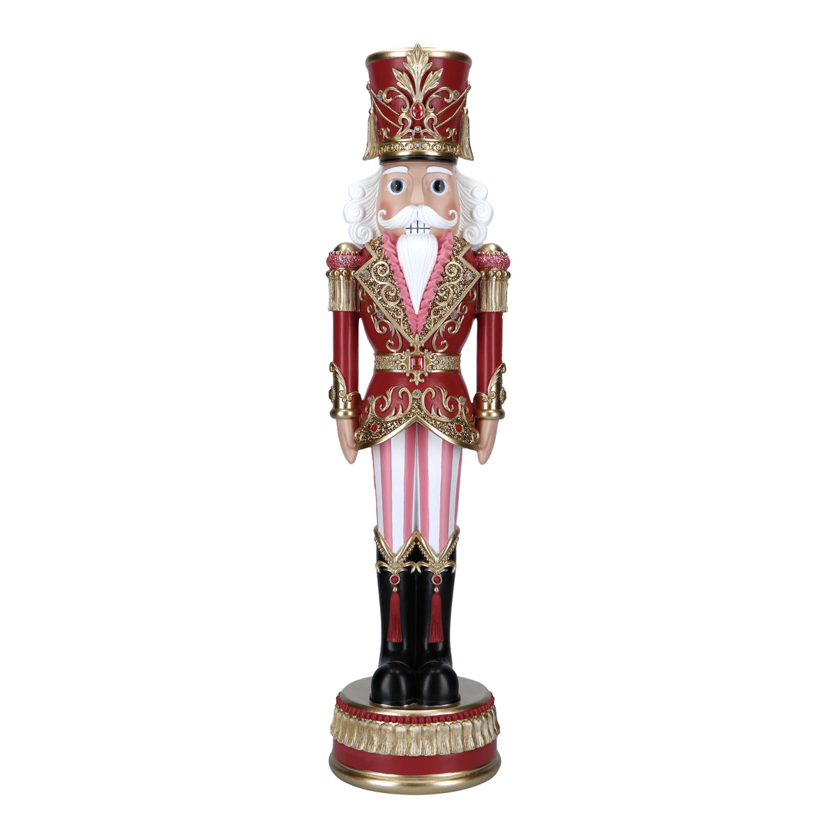 Spărgător de nuci decorativ, roz, 91 cm
