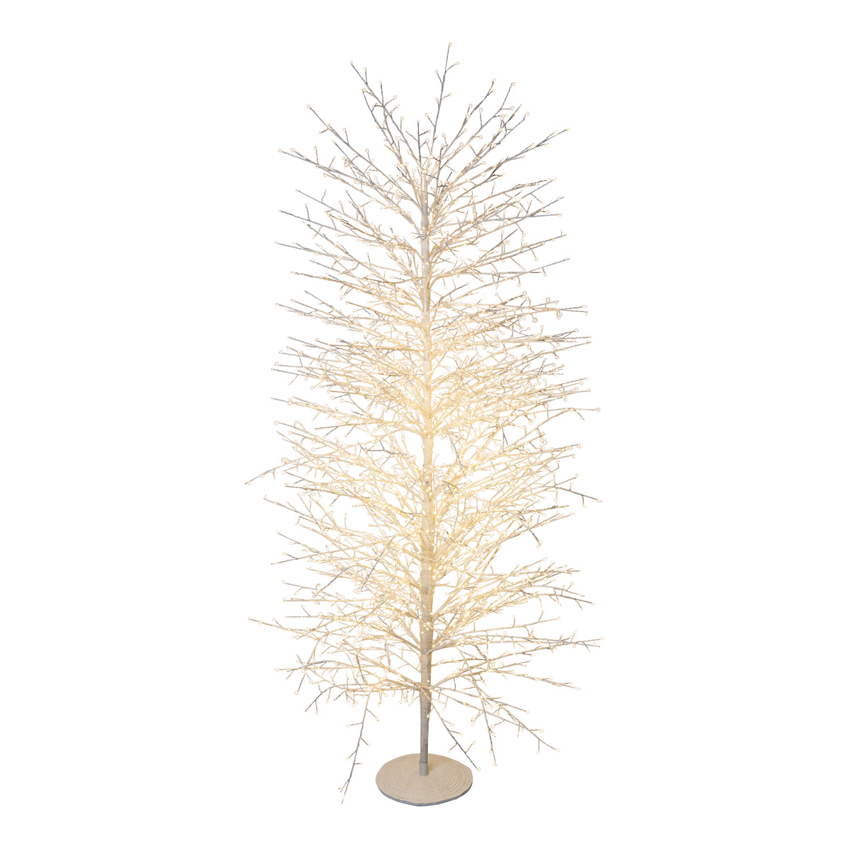 Brad cu LED-uri 210 cm