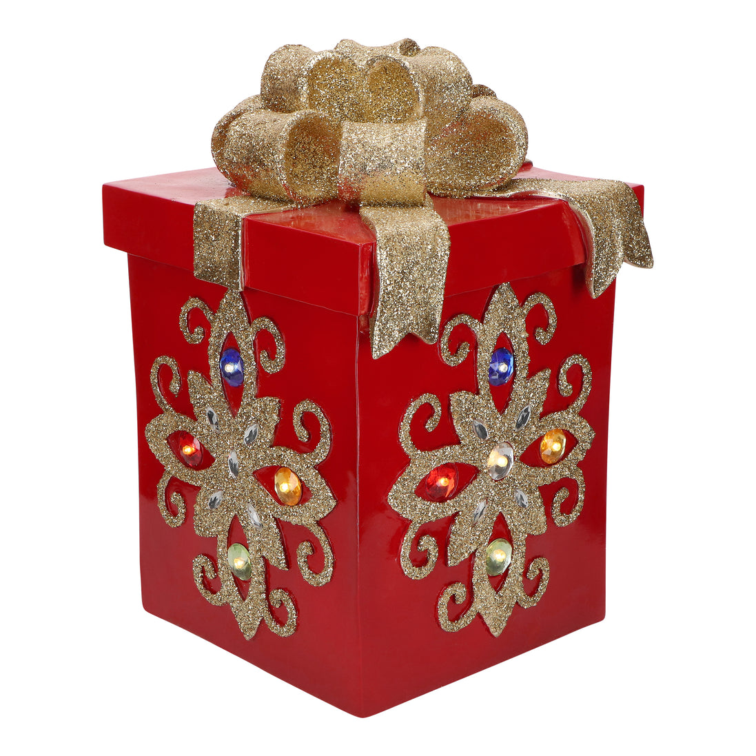CUTIE CADOU DECORATIVA LED MULTICOLOR 27X26X39.5CM