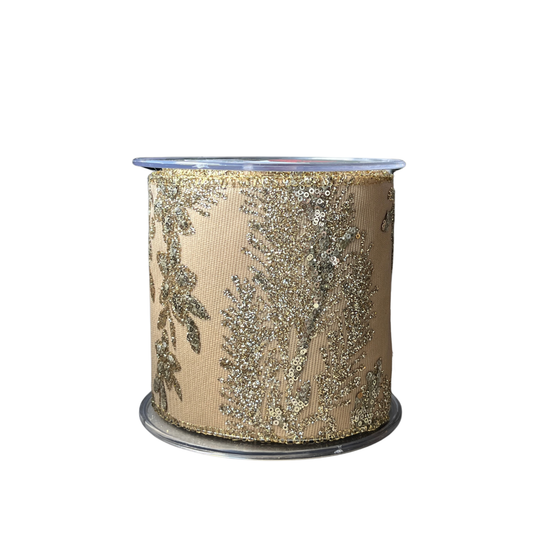 Panglica decorativa Alkyon 2 fete 10 cm x 4.5 m