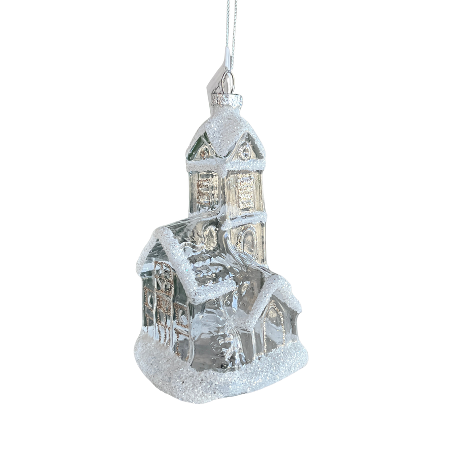 Ornament Biserica Alba 12.5cm
