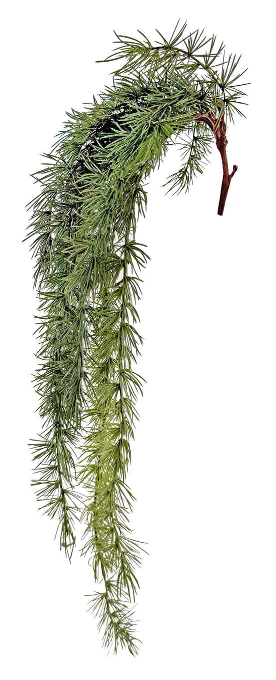 Ramură decorativă Larix atârnătoare, 90 cm
