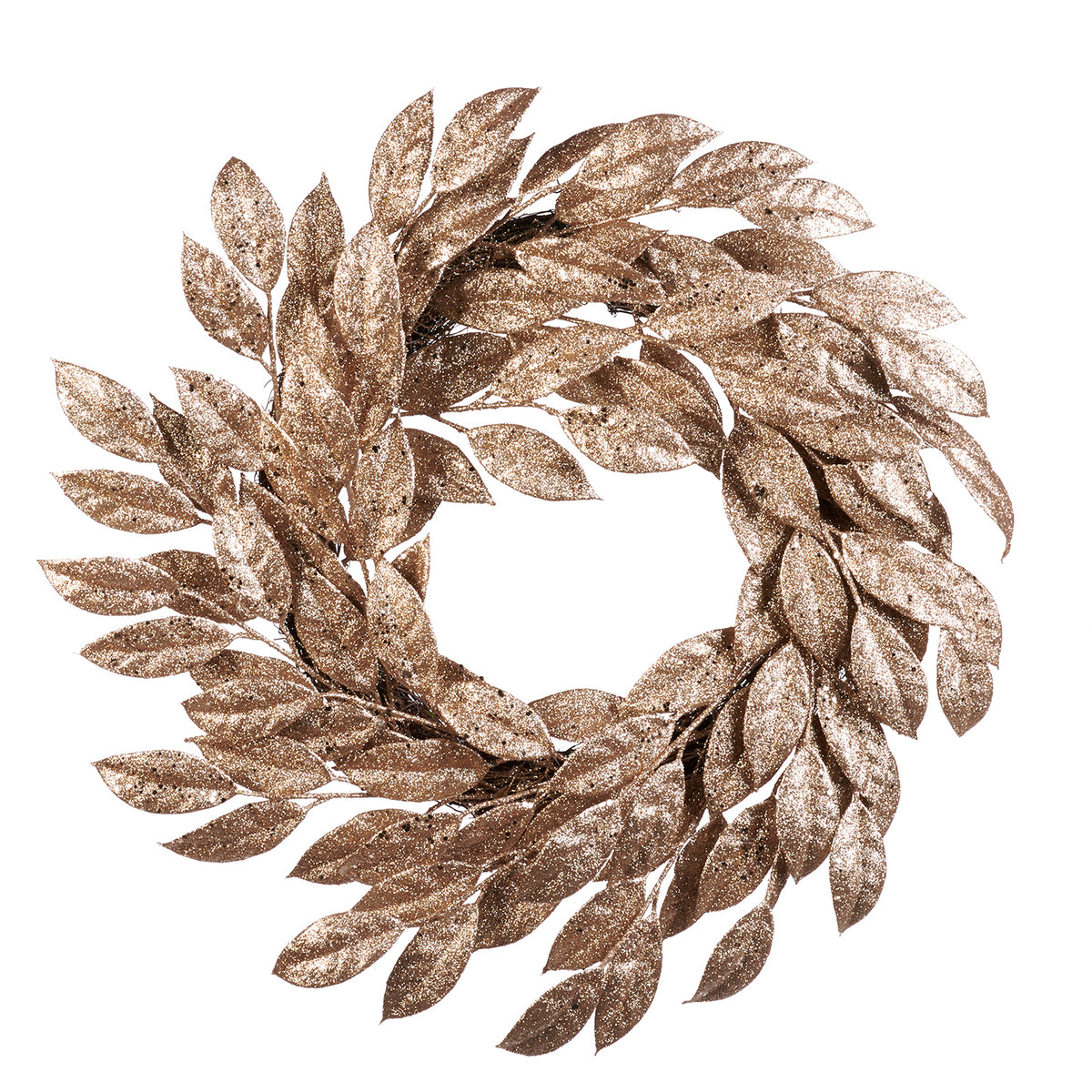 Coronita de frunze cu sclipici 56cm