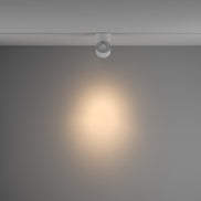 Track Luminaire TR084-1-15W3K-D-W