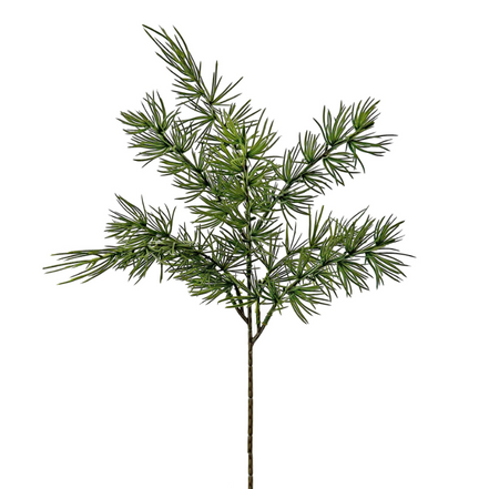 Ramură decorativă Larix, verde, 45 cm