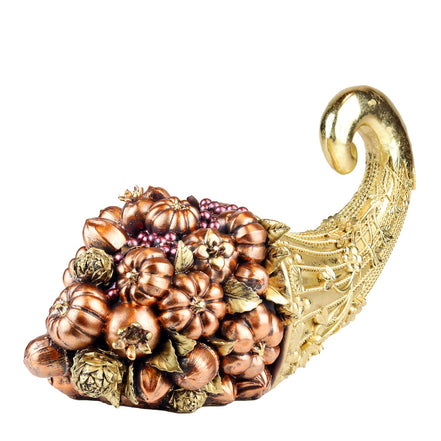 Cornul Abundenței auriu/maro/mov 44cm