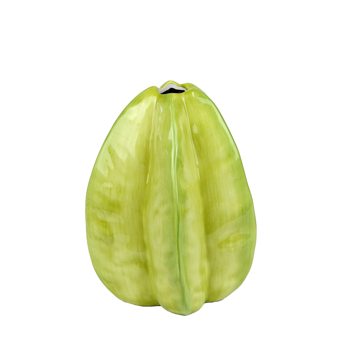 Vază Carambola galbenă 17,5cm