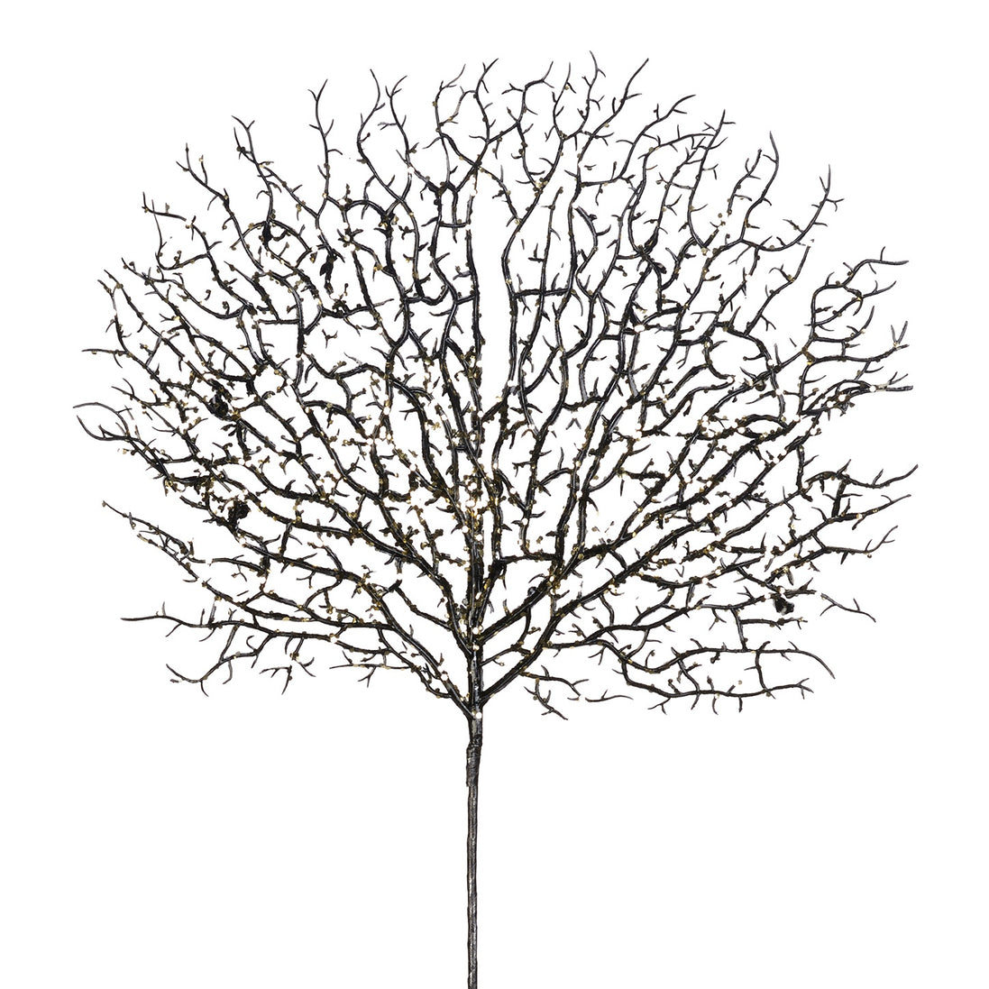 Ramura de coral negru/sclipici 66cm