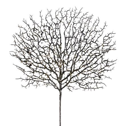 Ramura de coral negru/sclipici 66cm