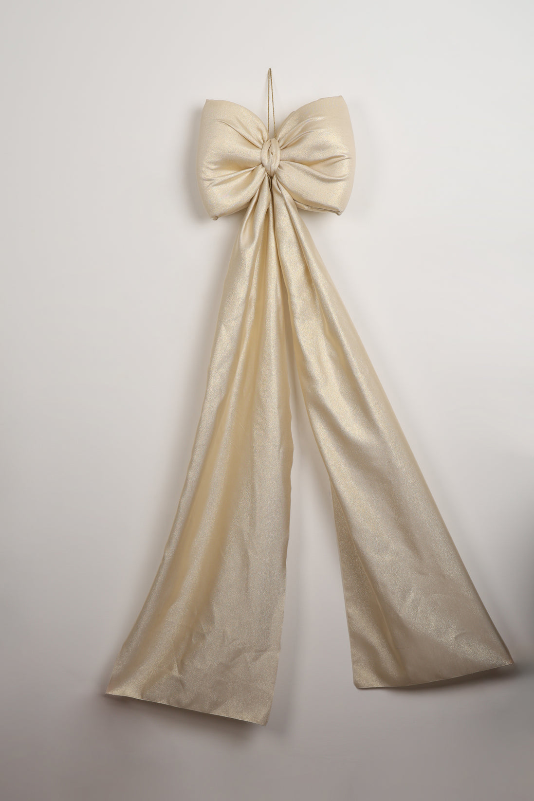 Fundă simplă din lurex, auriu, 170cm