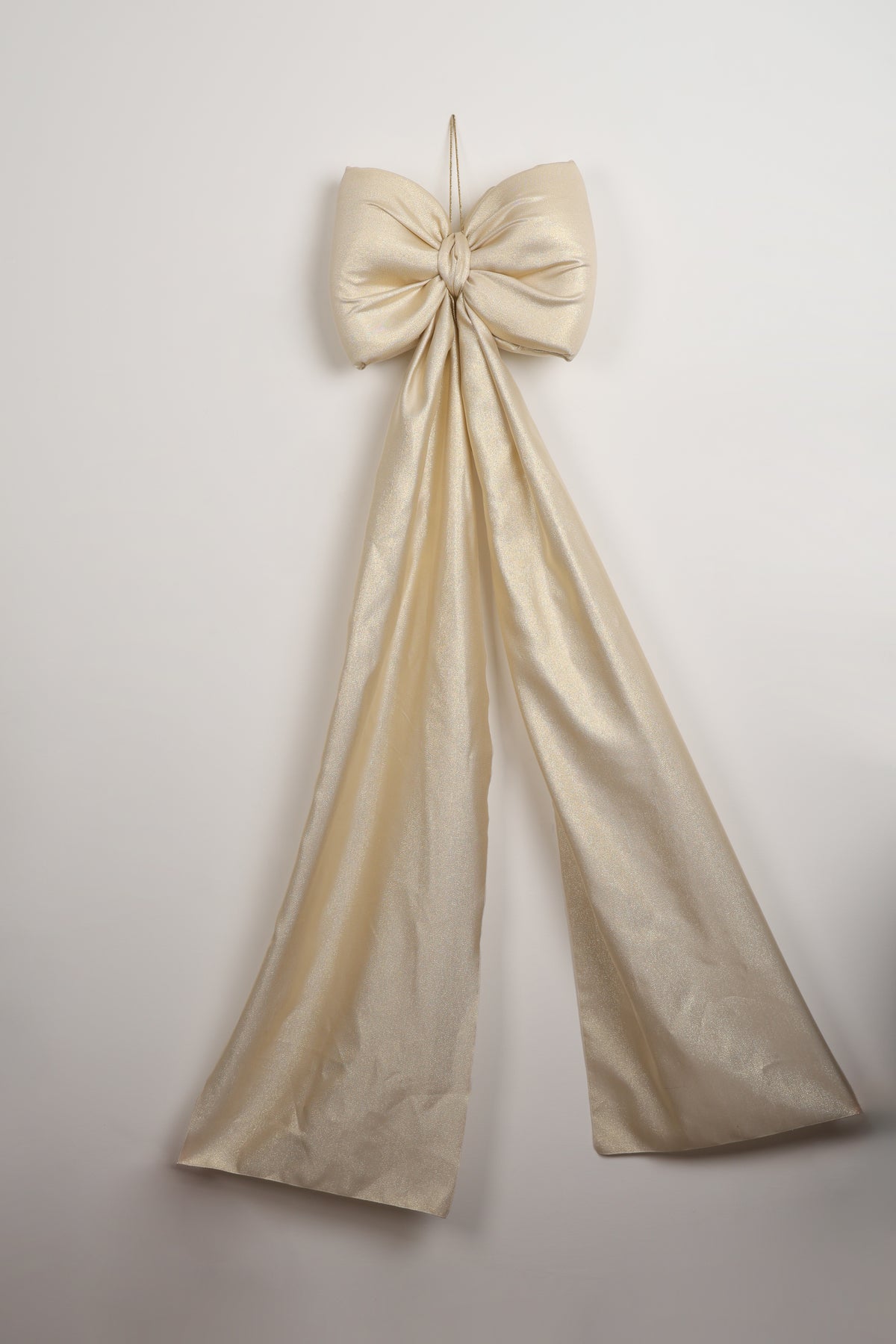 Fundă simplă din lurex, auriu, 170cm
