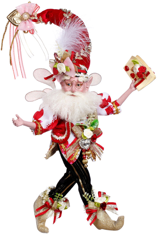 Elf Valentine's Day Roz/Negru/Roșu 30,5cm