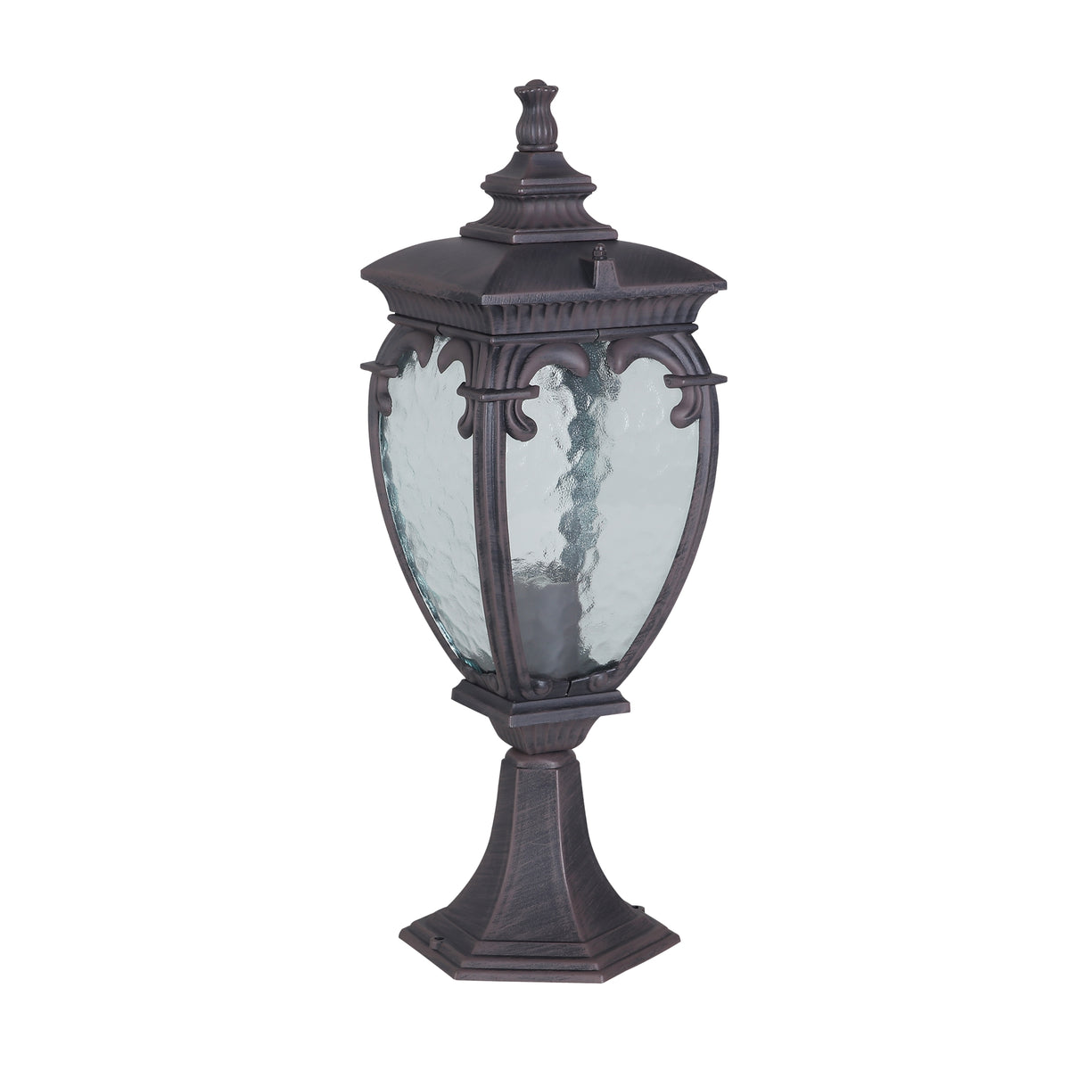 Maytoni Stâlp de grădină bronz antichizat Fleur  Ø15cm, H 48,5cm