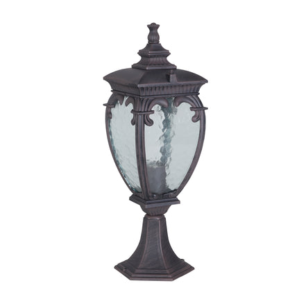 Maytoni Stâlp de grădină bronz antichizat Fleur  Ø15cm, H 48,5cm