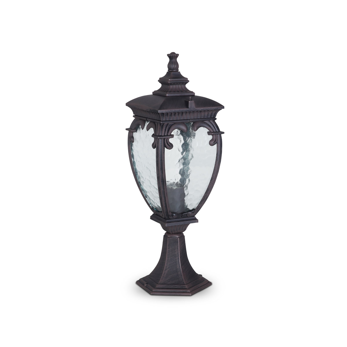 Maytoni Stâlp de grădină bronz antichizat Fleur  Ø15cm, H 48,5cm