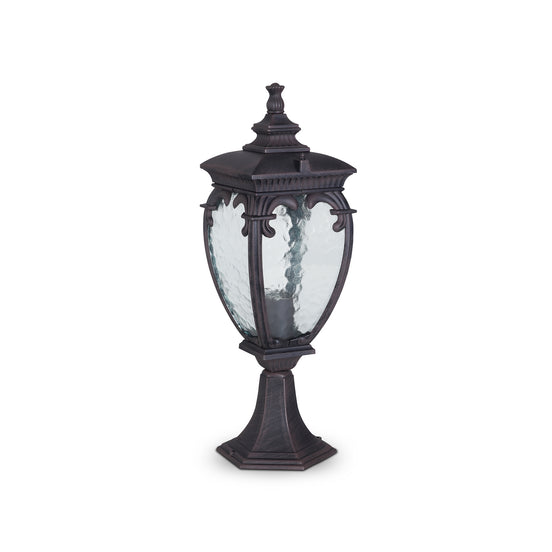 Maytoni Stâlp de grădină bronz antichizat Fleur  Ø15cm, H 48,5cm