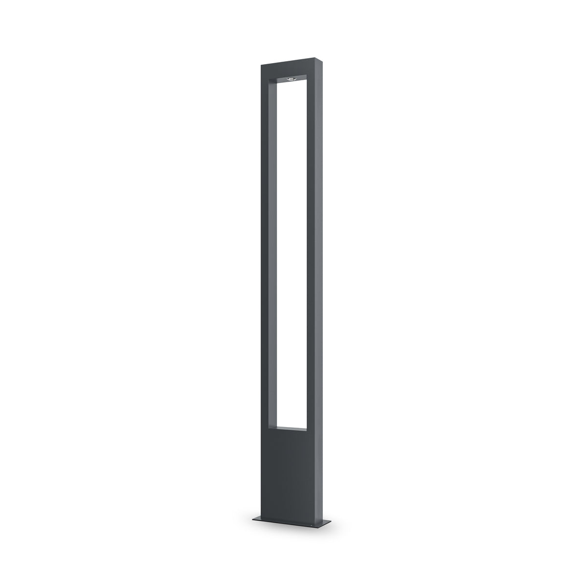 Maytoni Stâlp de grădină negru Bonn 150Hx20 cm