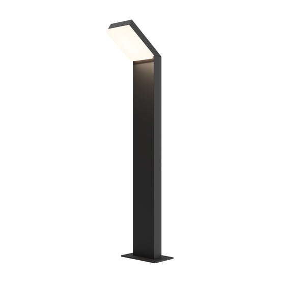 Maytoni Stâlp de grădină negru Paso 80Hx16,5 cm