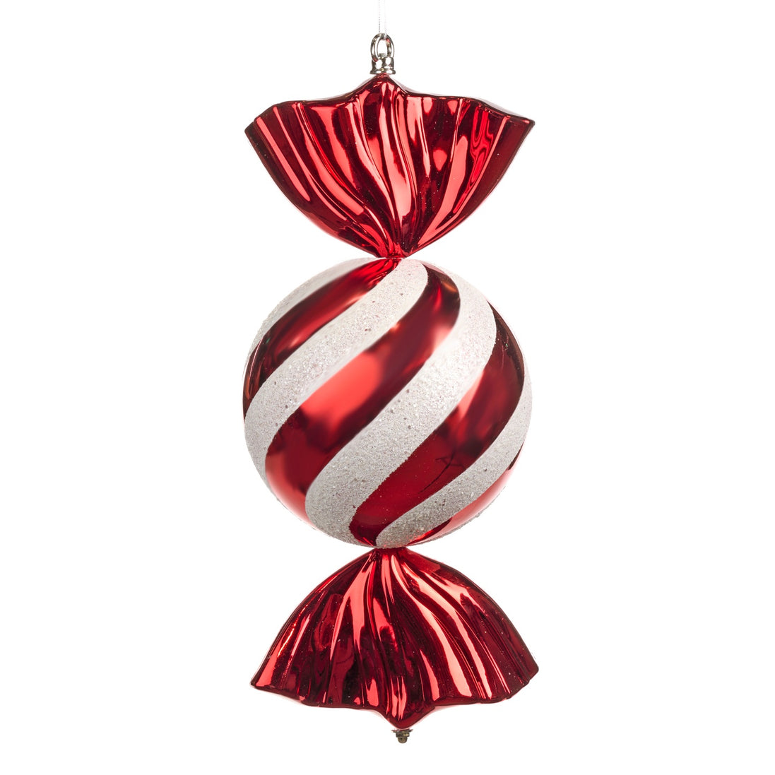 Acadea Uriasa Display Colectia Candy rosu/alb 41cm