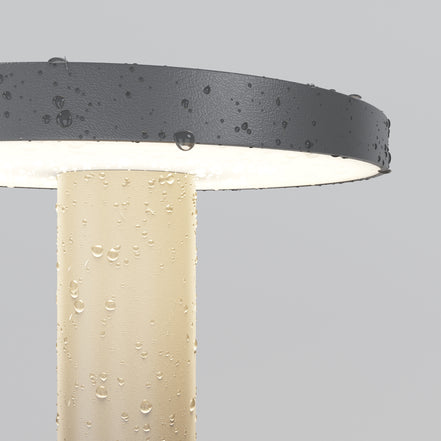 Maytoni Stâlp de grădină gri/crem Wald Ø18cm, H80cm