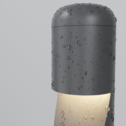 Maytoni Stâlp de grădină gri Hagen  Ø5cm, H 60cm
