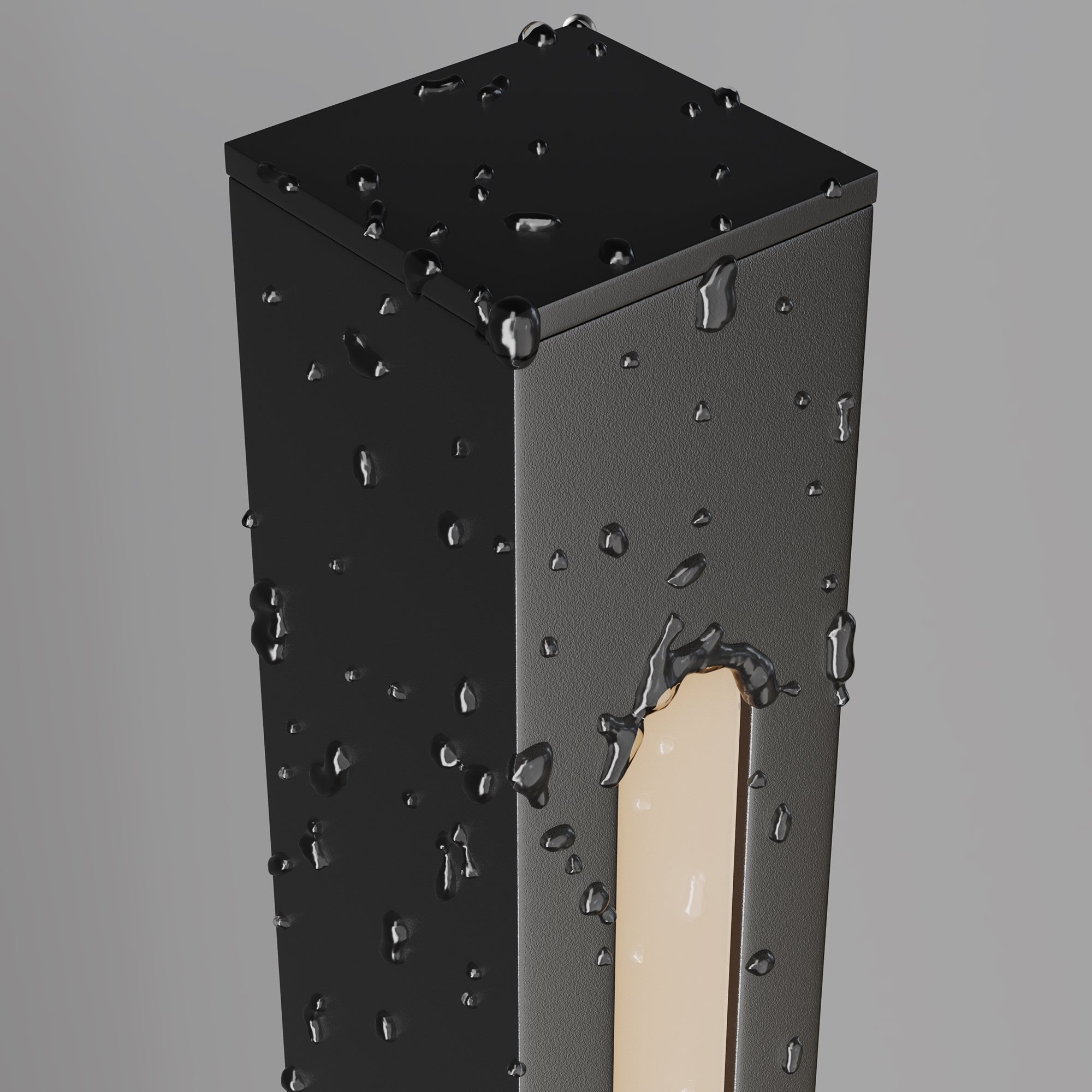 Maytoni Stâlp de grădină negru Pole 160Hx2,5 cm