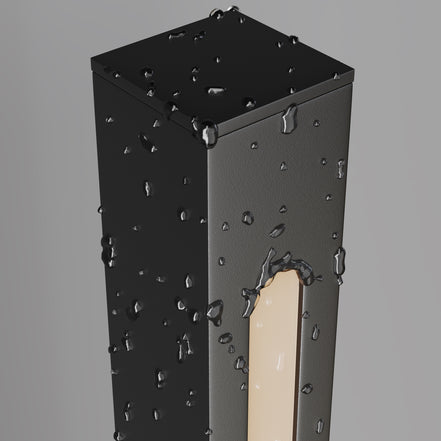 Maytoni Stâlp de grădină negru Pole 160Hx2,5 cm