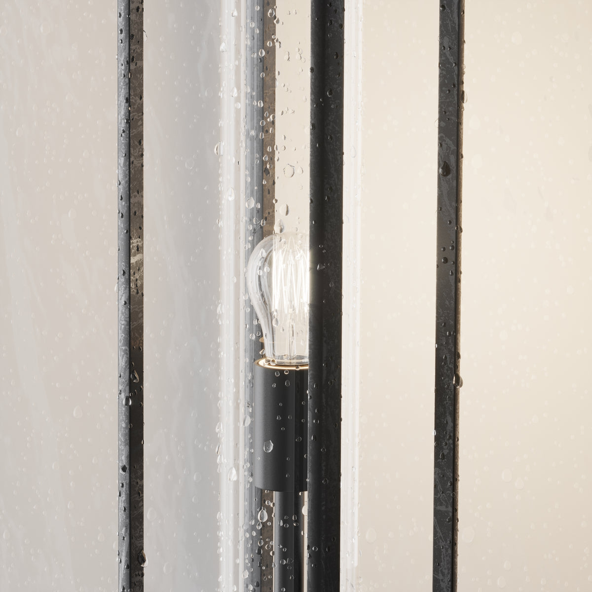 Maytoni Stâlp de grădină negru Cell 50Hx14,5 cm