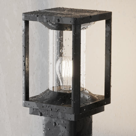 Maytoni Stâlp de grădină negru Cell 75Hx14,5 cm