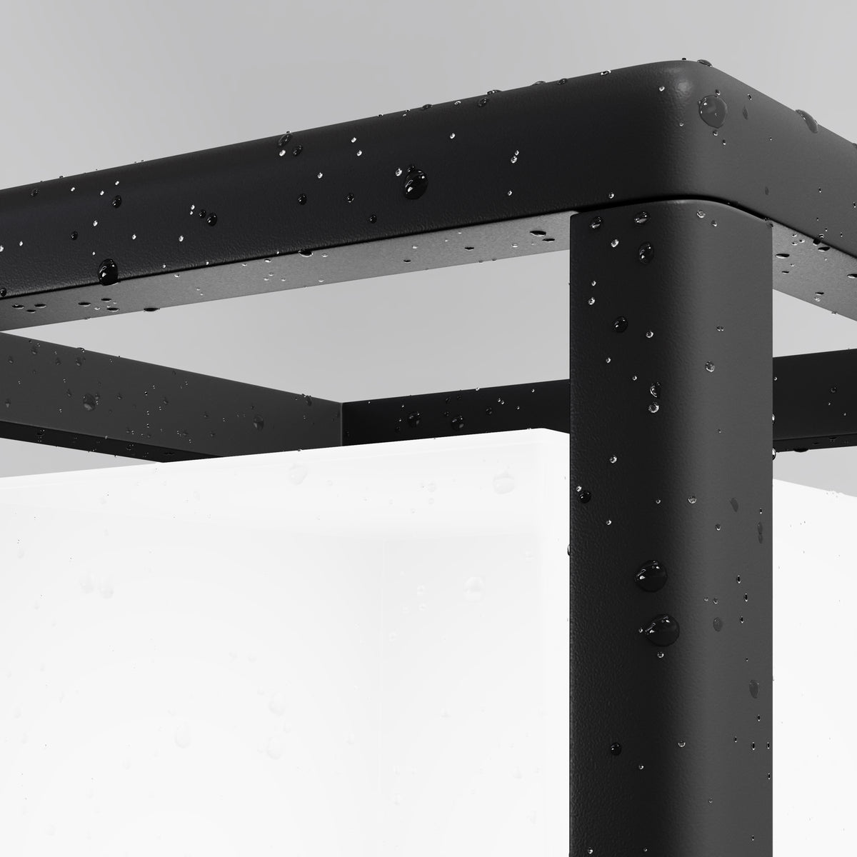 Maytoni Stâlp de grădină negru Trim 21Hx17 cm