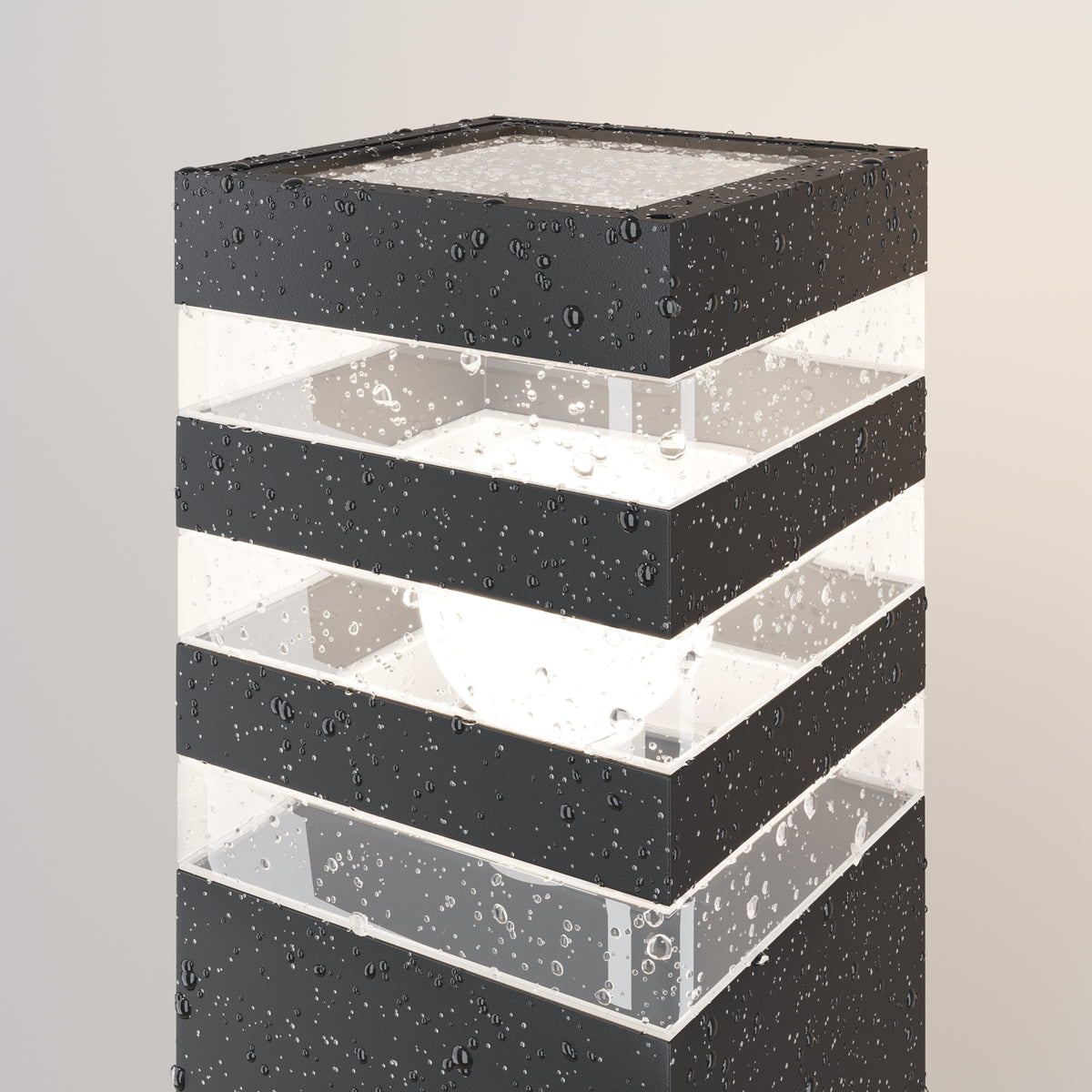 Maytoni Stâlp de grădină gri Unter den Linden 61Hx14 cm