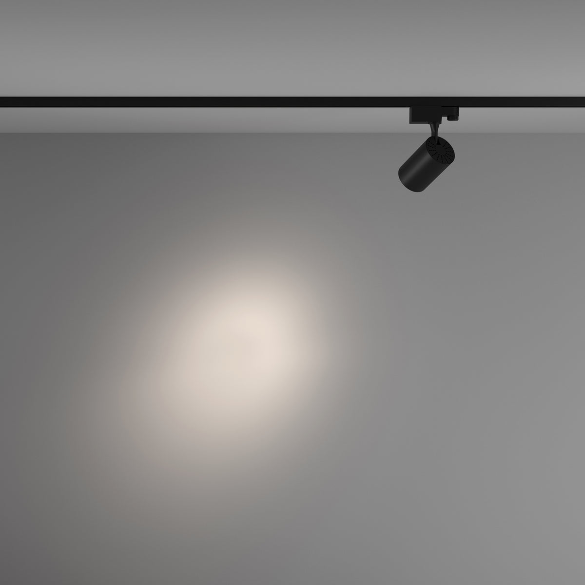 Track luminaire TR029-3-10W4K-S-B