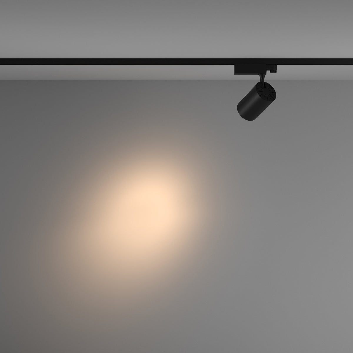 Track luminaire TR029-3-20W3K-S-B