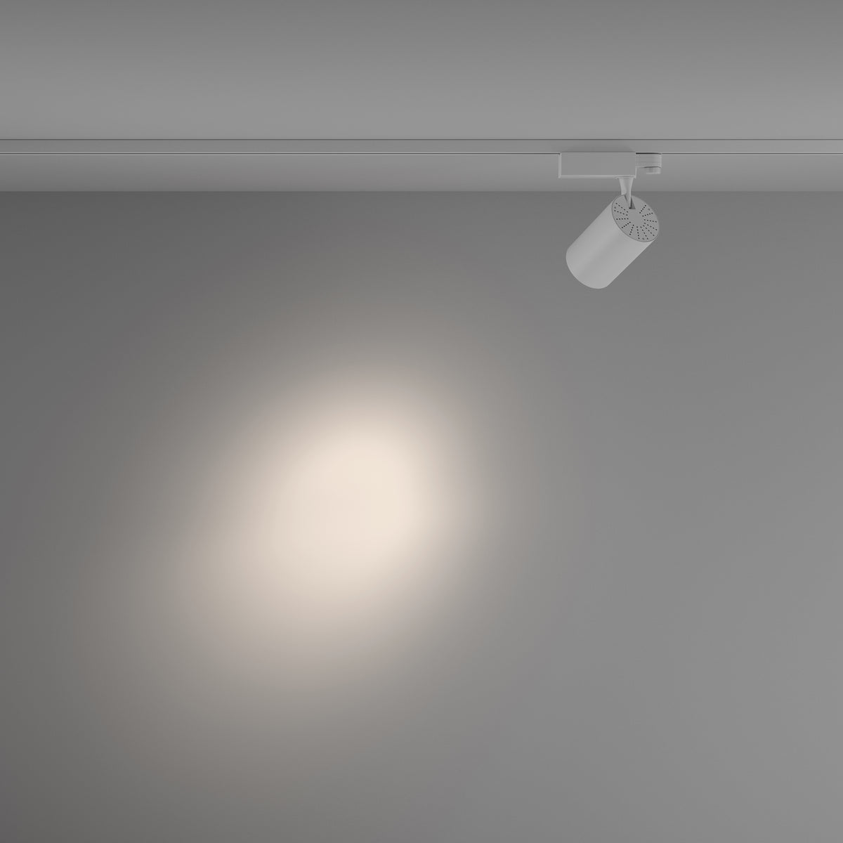 Track luminaire TR029-3-20W4K-S-W