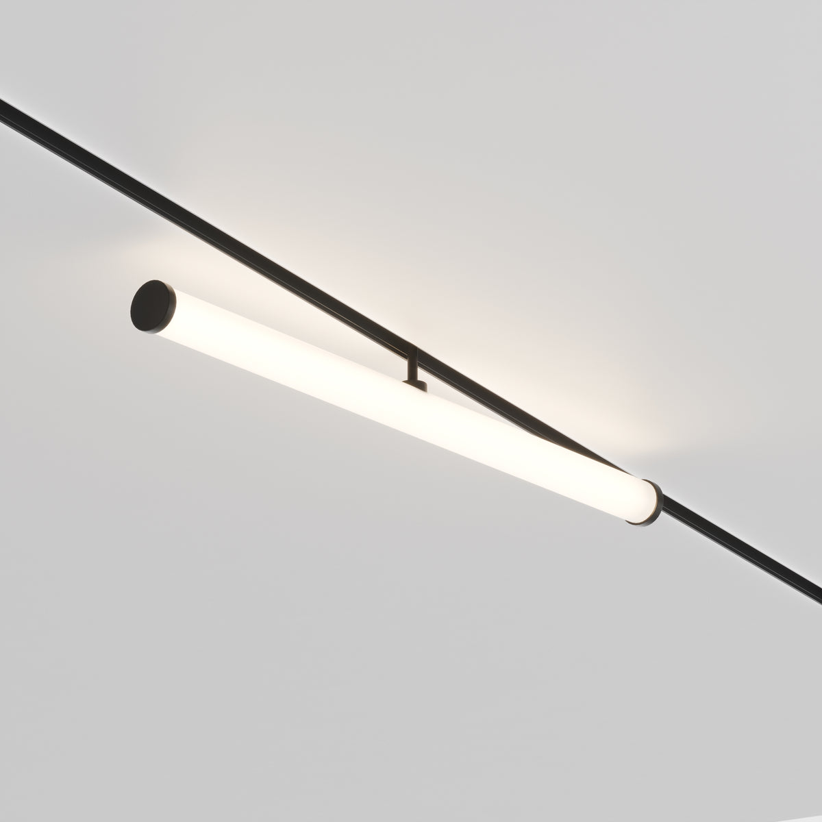 Corp de iluminat pe șină TR086-4-25W-DS-B