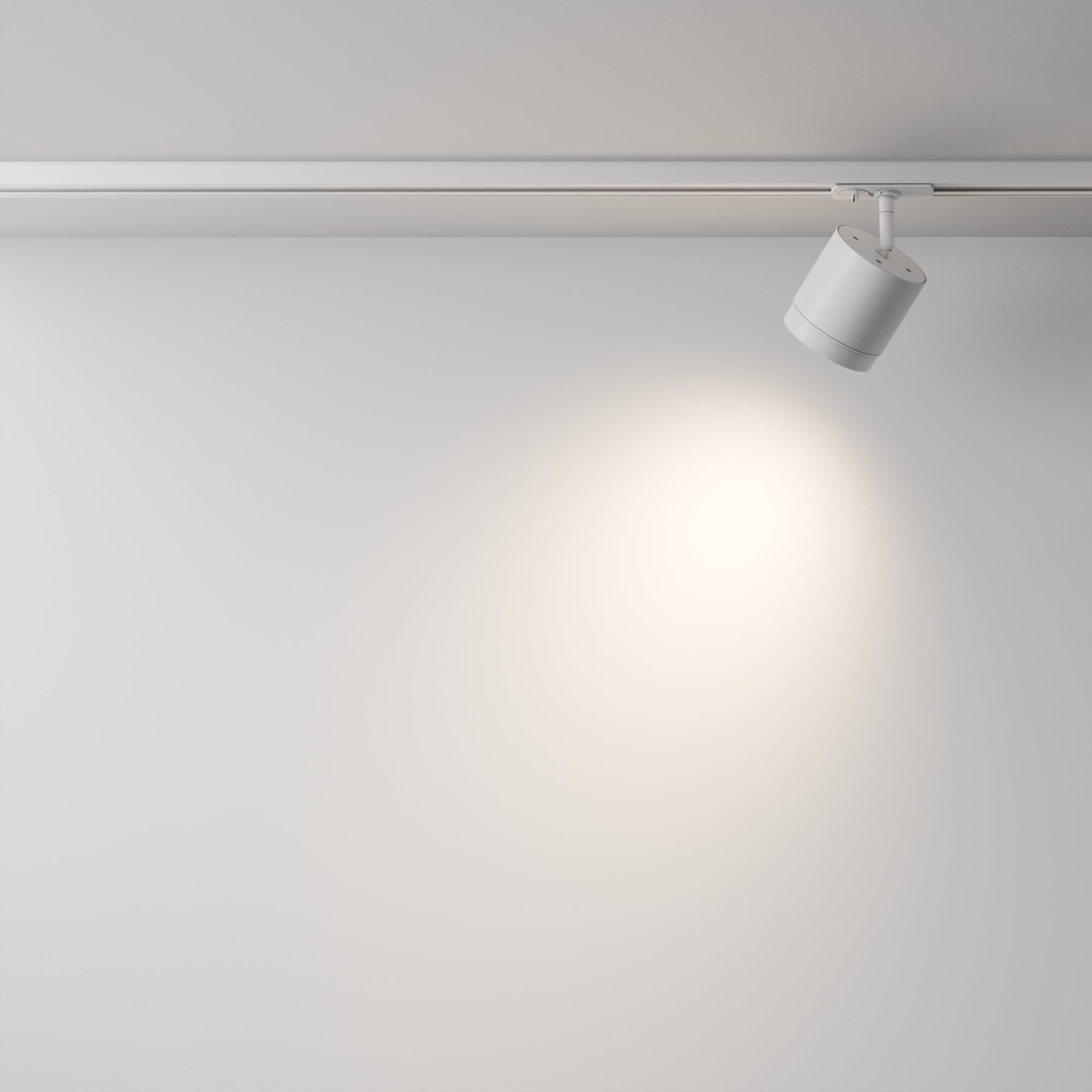 Corp de iluminat pe șină TR088-1-GX53-W