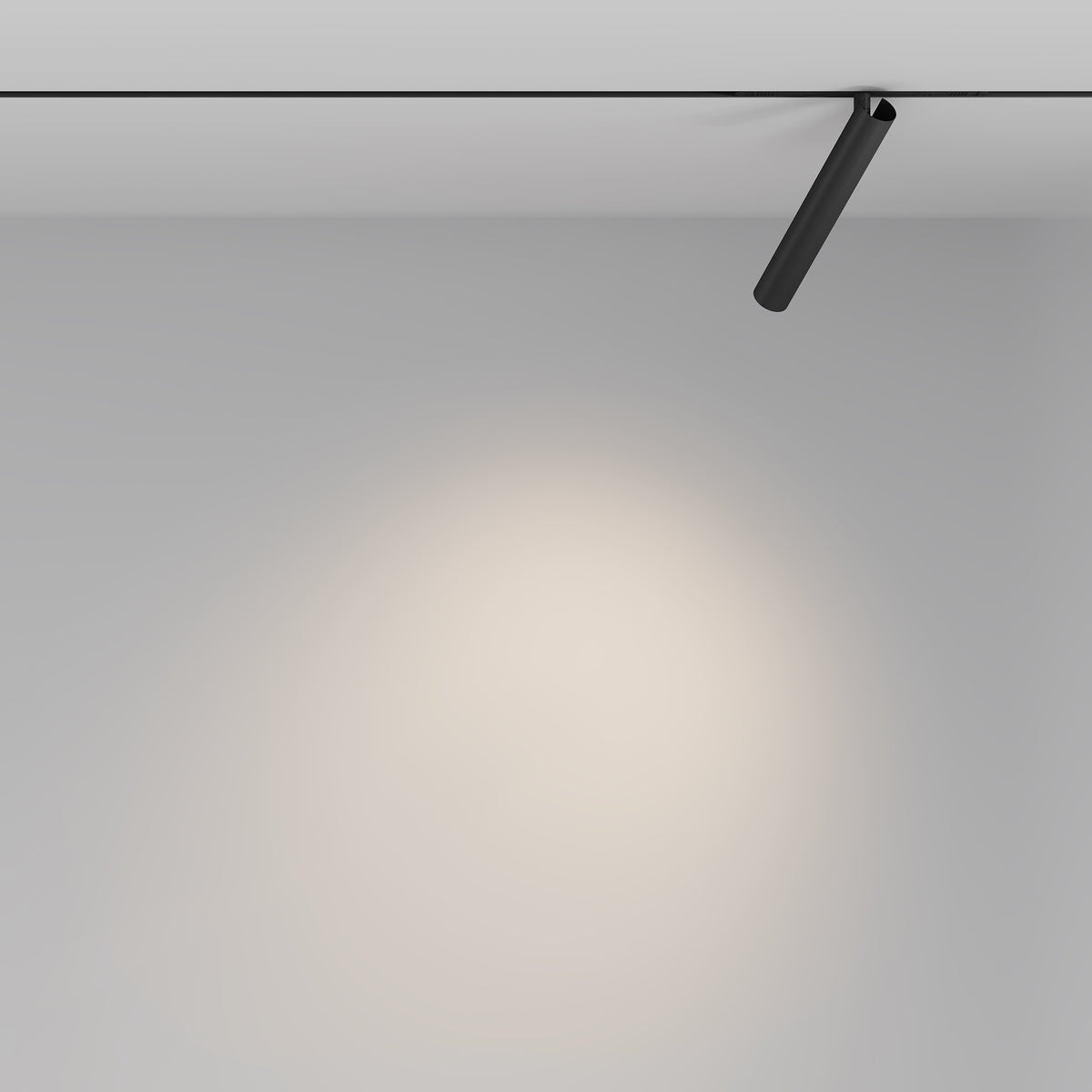 Track luminaire TR141-2-6W3K-M-B
