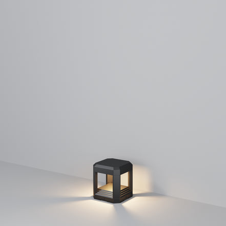 Maytoni Stâlp de grădină gri Royal Mile 15,1Hx15,1 cm