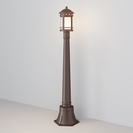 Maytoni Stâlp de grădină maro Salamanca 105Hx22,5x17,7Ø cm