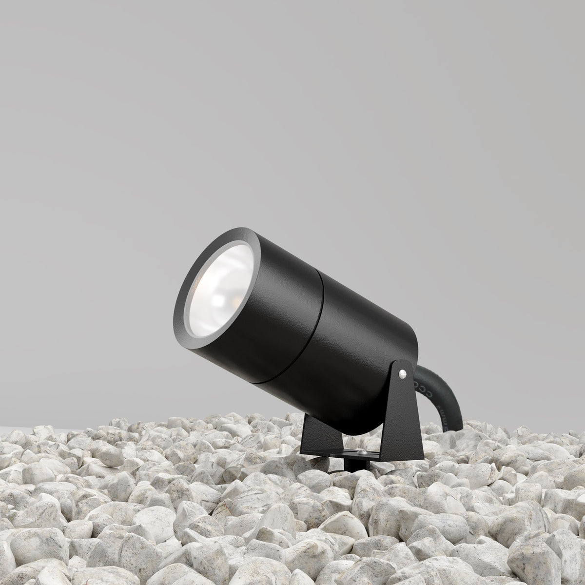 Maytoni spot exterior negru Bern Ø10,8cm, L 16,8cm