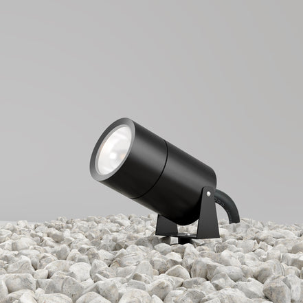 Maytoni spot exterior negru Bern Ø10,8cm, L 16,8cm