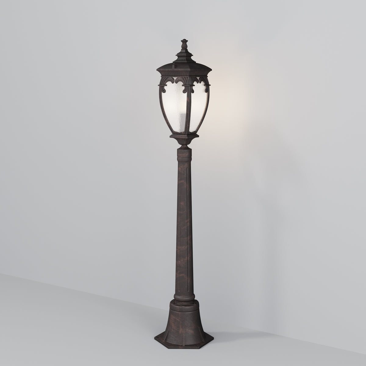 Maytoni Stâlp de grădină bronz antichizat Fleur  Ø15cm, H 113cm