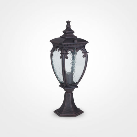 Maytoni Stâlp de grădină bronz antichizat Fleur  Ø15cm, H 48,5cm