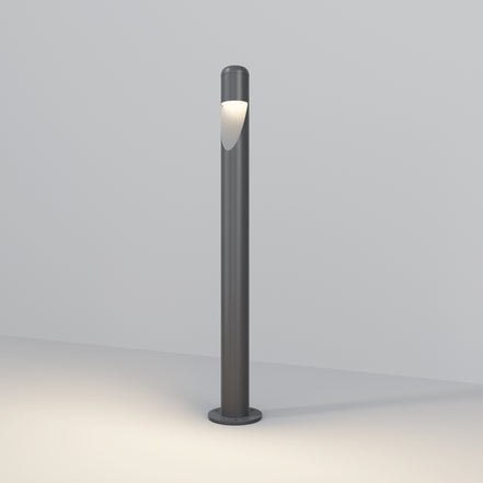 Maytoni Stâlp de grădină gri Hagen  Ø5cm, H 60cm