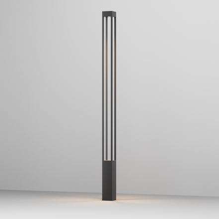 Maytoni Stâlp de grădină negru Elbe 200Hx11 cm